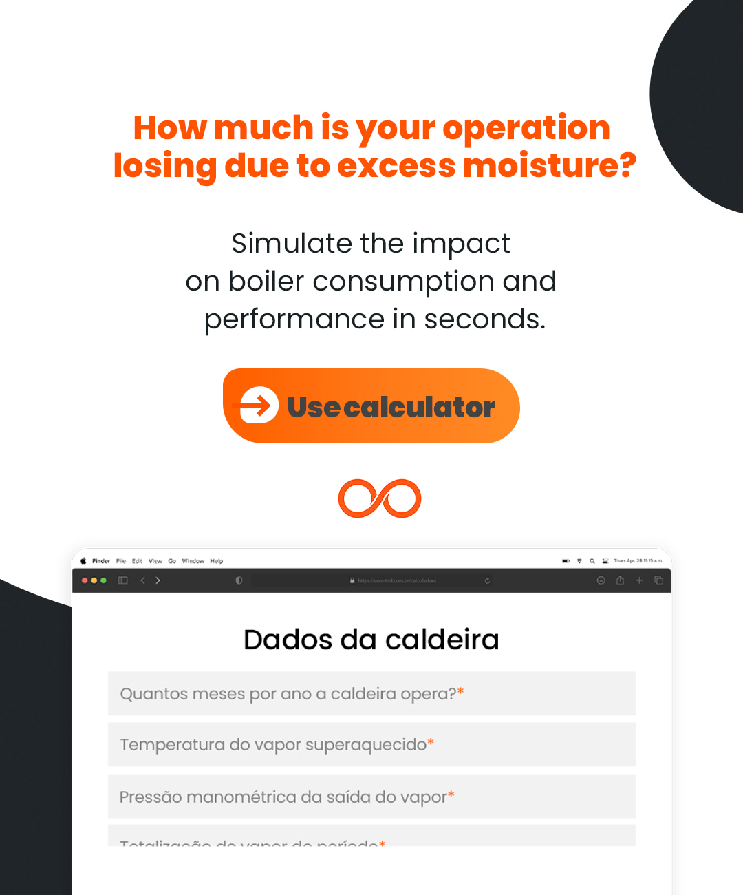 Quer saber a eficiência da sua caldeira?