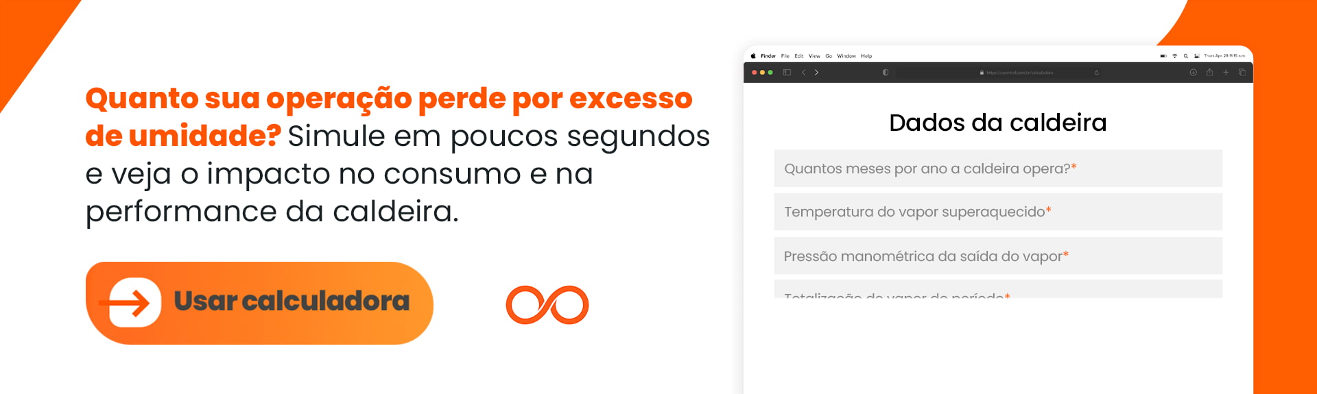 Quer saber a eficiência da sua caldeira?