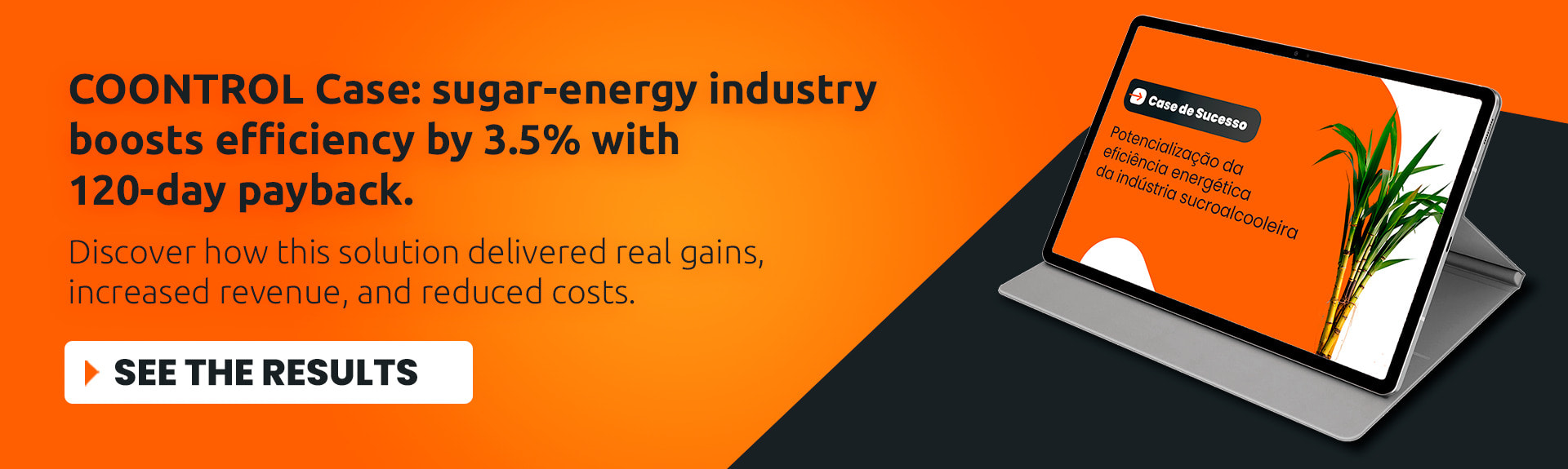 Soluões COONTROL potencializa os resultados da indústria sucroalcooleira