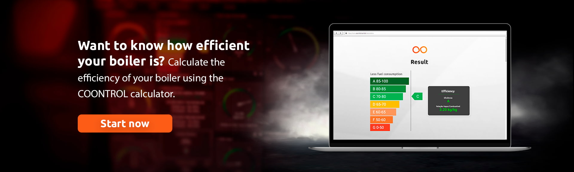 Quer saber a eficiência da sua caldeira?