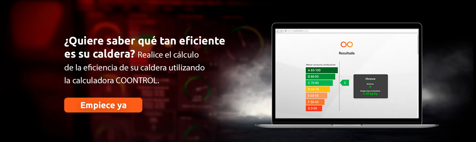 Quer saber a eficiência da sua caldeira?