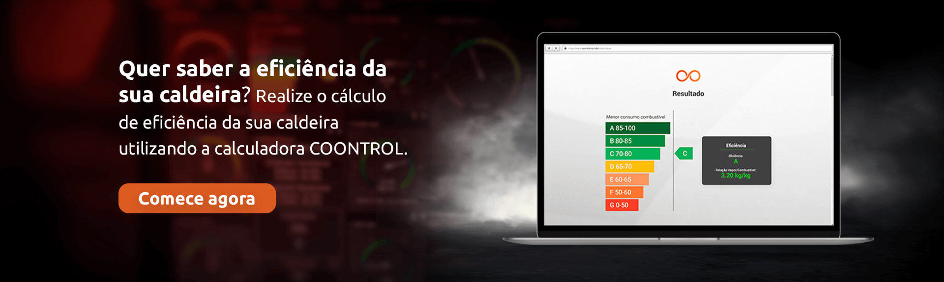 Quer saber a eficiência da sua caldeira?