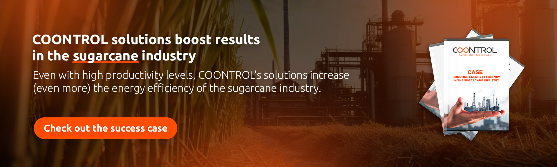 Soluões COONTROL potencializa os resultados da indústria sucroalcooleira